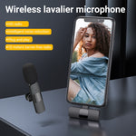 Lade das Bild in den Galerie-Viewer, MAMEN Vlogging Kit Equipment Phone Tripod with 2.4G Wireless Lavalier Microphone for iPhone Android Smartphone Tablet SLR Camera
